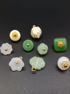 Nút Cài Quần Áo Phong Cách Trung Hoa Cổ Điển Bằng Ngọc Trai Nhân Tạo Phụ Kiện Trang Trí Cho Quần Áo Hanfu Và Trang Phục Truyền Thống