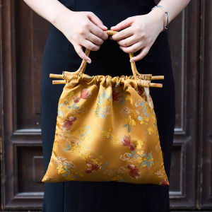 Hộp Quà Tặng Trung Thu Mới 2025 Hộp Đựng Bánh Trung Thu Cầm Tay Hộp Đựng Đồ Thủ Công Bằng Tre Hộp Đựng Đồ Ngọt Hộp Rỗng