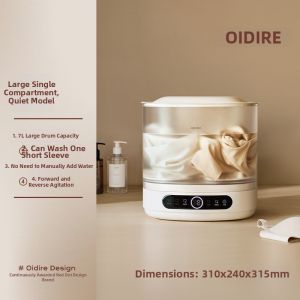 Mini Three-compartment Underwear and Socks Washer