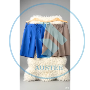AAF 2026 School Short Uniform Wash and Wear Back Garterized Shorts Colored Matt Fabric