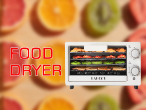 🎁 Lahome Smart Food Dehydrator Dried Herb Fruit Vegetable Drying Machine Pet Snacks Meat Coffee Bean Seafood Chili Garlic Curry Beef Jerky Dried Mango Banana Durian Cat Dog Food Dehydrator School Experiment Dehydrator