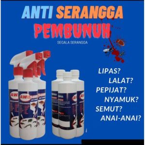 Awesome pack 25 pcs Anti Serangga Spray Organik.