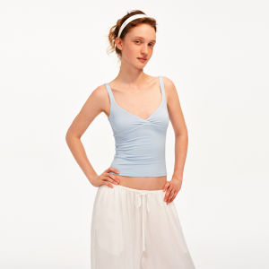 Modal Cross V-neck Slimming High Elasticity Camisole Top