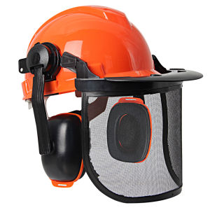 Forestry Safety Helmet Set: Multifunction Protective Hard Hat & Full Face Steel Mesh