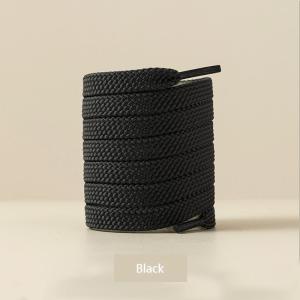 1Pair Fabric Flat Shoe laces Classic Shoelaces for Sneakers White Black Shoelace Quality Laces Shoes 100/120/140/160CM Strings