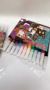 JUKE Spidol Snowman Set 12 Warna Coloring Markers Pencil PW-12A