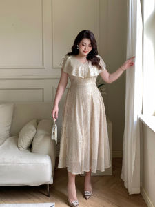 GLEC | Luxury Heavyweight French Style Glitter Dress