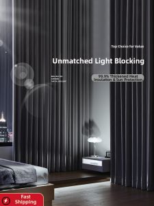 SFLYHOME S+Care | Sunproof Insulation Blackout Curtains