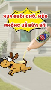 Xịt Xua Đuổi Chó Mèo FAY REPELL - Ngăn Chặn Thú Cưng Phóng Uế Cắn Phá Đồ Đạc Hiệu Quả