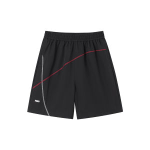 FORNINES | Embroidered Line Mens Bermuda Shorts Casual Sport Pants