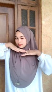 hijab dagu malay jersy/jilbab instan dagu malaysia