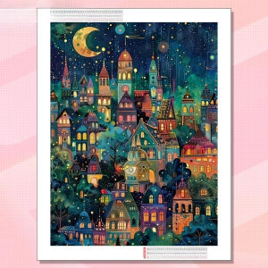 Jigsaw Puzzle Calming Cozy Beautiful House Landscape Scenery Art For Adults Great Weekend Relaxation And Family Fun Gift