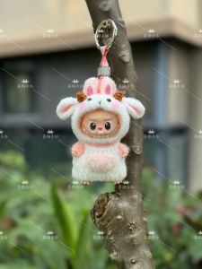 Labubu4.0 Little Lamb Clothes Set RBLabu 4th Generation Secret Code Vinyl Doll Clothes Polyester Fiber Collectible Toys