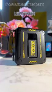 WANKEI LENTIVEN Powerbank 20000 mAh With 4 Built-in Cables Fast Charging