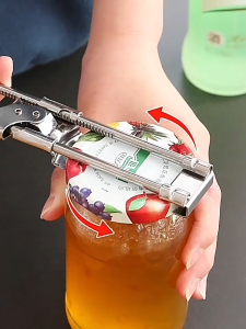 Capping Rotary Manually Adjustable Multifunctional Stainless Steel Bottle Opener Rotating Lid