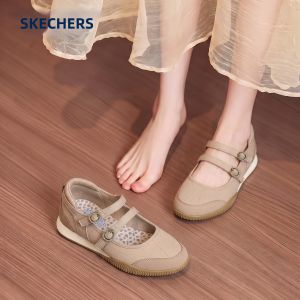 Skechers | Buckled Breathable Anti-Slip Flats