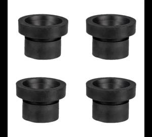 4pcs Rubber Engine Cover or FORD Focus 2 For MK2 Galaxy CS Engine Upper Pad High Quality Car Accessories