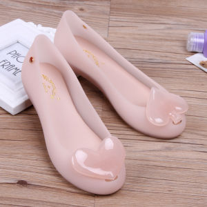 Giày Đế Bằng Mùa Hè Mới Cho Nữ Giày Đế Bằng Phong Cách Ngọt Ngào Giày Đi Biển Giày Đế Cao Su Chống Thấm Nước