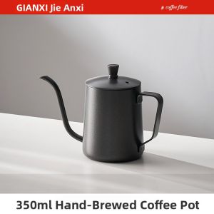 GIANXI | Hand Drip Coffee Set with Fine Spout Kettle Stainless Steel Filter Cup and Long Spout Sharing Cup
