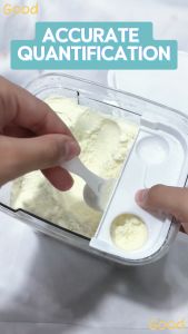 Milk Powder Container High-quality Portable Airtight Milk Powder Can with Spoon Food Storage Box Milk Powder Box
