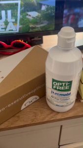 evo Alcon OPTI-FREE pure moist Multi-Purpose Disinfecting Solution 300ml