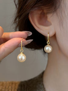 Long Tassel Pearl S925 Sterling Silver Dangling Earrings