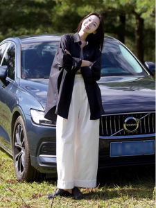 Casual Korean Commute Black Shirt