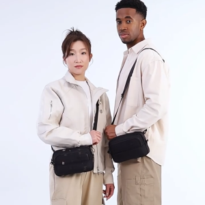 OZUKO New High Quality Men Multifunction Clutch Bag 3 In 1 Outdoor Crossbody Bag Waterproof Travel Chest Bag