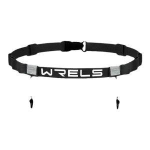 Marathon Bib Number Energy Gel Fixed Ring Iron Three Cross-Country Running Competition Elastic Number Thin Belt Loop