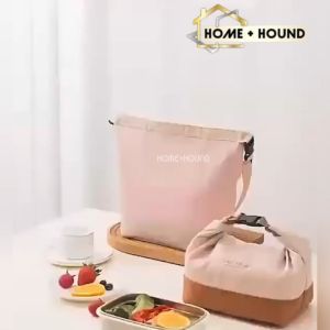 HOME+HOUND Large Capacity Insulated Cooler Tote Bag | Portable Lunch Bag with Shoulder Strap for Camping Picnic School