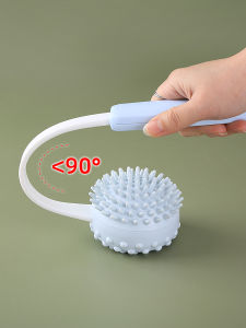 Silicone Massage Hammer Fitness Back Thumping Sanitary Leg Beating Tool Acupoint Percussion Stick round Head Mechanical Type