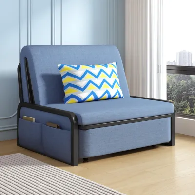 Foldable Sofa Bed Integrated Living Room Balcony Single Person Reclining Small Household Multi-Function Daytime Nap Sofa Bed