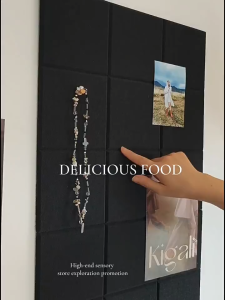 Peel & Stick Soundproof Panel 30x30x0.8cm Self-Adhesive Polyester Acoustic Felt Board for Kindergarten & Office/吸音板 隔音装饰 Acoustic Panel Penyerap Bunyi Acoustic Panel