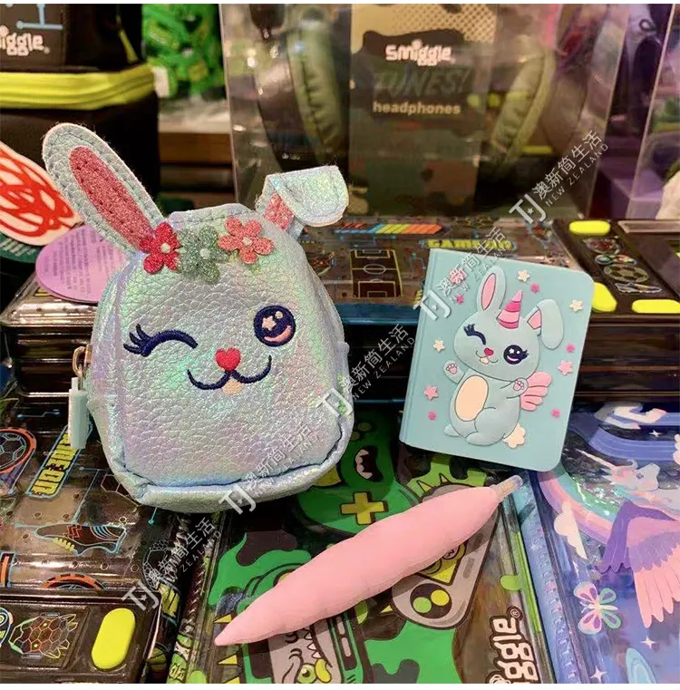 Smiggle Australia Cute Cartoon Character Keychain Circle Scented