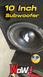 10 Inch Subwoofer Car sub Woofer Bass 1200WATTS SINGLE COIL (1 Speaker ONLY)