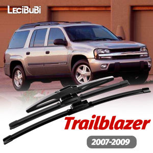 1set Front & Rear Windshield Wiper Blades Windscreen Wipers For Chevrolet Trailblazer 2007-2009 2008 Accessories