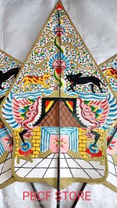 Wayang Gunungan UKURAN BESAR +-80 CM BAHAN KERTAS DUPLEK TEBAL DOBEL
