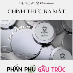 Phấn Phủ Đa Sắc Khổng Lồ MENOW x MENGLAN PANDA Velvet Mist Complexi 21G