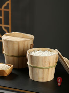 Nồi Hấp Bằng Tre Thủ Công Truyền Thống Bằng Gốc Tre Nguyên Khối Nấu Cơm Kiểu Truyền Thống Nồi Hấp Bằng Tre Nồi Hấp Bằng Gỗ