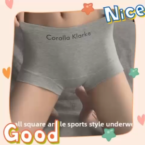 Y&C Ready Stock Underwear Ladies Pure Cotton Antibacterial Womens Boxers Cotton Extended PBX02