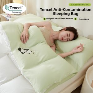 BEIPIN | Portable Travel Use A-Class Lyocell Tencel Sleeping Bag Set