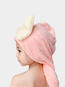 FEIRAN | Super Absorbent Quick-Dry Hair Drying Cap for Girls