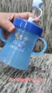 45242 Momeasy Baby Straw Cup 6oz (RANDOM COLOUR)