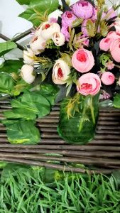 COD BUNGA RANUMCULUS KEONG CABANG 5 ARTIFICIAL - BUNGA KUNCUP HIASAN DEKORASI - IMPORT
