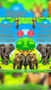 Roar in the jungle Hardcover (OM Book International)