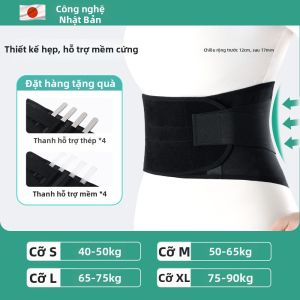 Đai Hỗ Trợ Đau Thắt Lưng Cho Nam Và Nữ Thông Gió Tất Cả Các Mùa