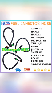 NMAX V1MIO I 125/M3SOUL I 125AEROX 155 V1 V2NMAX V2XRM125 FI/RS125 FI : TTGR FUEL HOSE PIPE FUEL FUEL INJECTOR HOSE