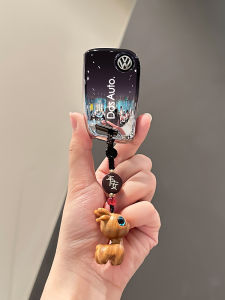 Vỏ Đựng Chìa Khóa Xe Volkswagen Golf Polo Passat Tayron CC Lavida ID3 Vỏ Bảo Vệ Chống Trượt Bền Bỉ Phụ Kiện Nội Thất Xe