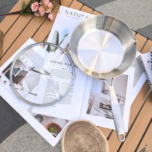 Chảo Đa Năng 28cm Có Vòi Lọc Inox