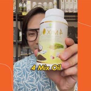 4 MIX OIL สุภาพโอสถ ขนาด 60 แคปซูล จำนวน 4 ขวด มีของแถม (ชุด 4)